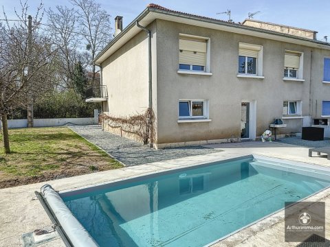 Vente d'une maison avec piscine à Saint Léger sur Roanne